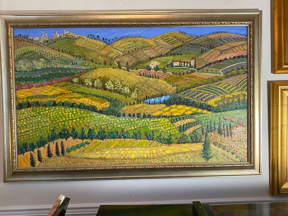 Villa with Church Near San Gimignano - Image 3