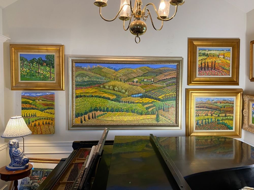 Villa with Church Near San Gimignano - Image 2